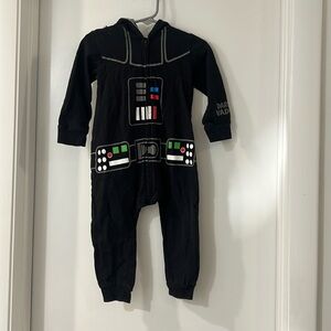Darth Vader jumpsuit and cape